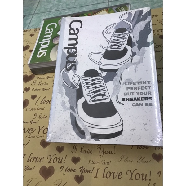 Vở kẻ ngang 80 trang Campus Sneakers