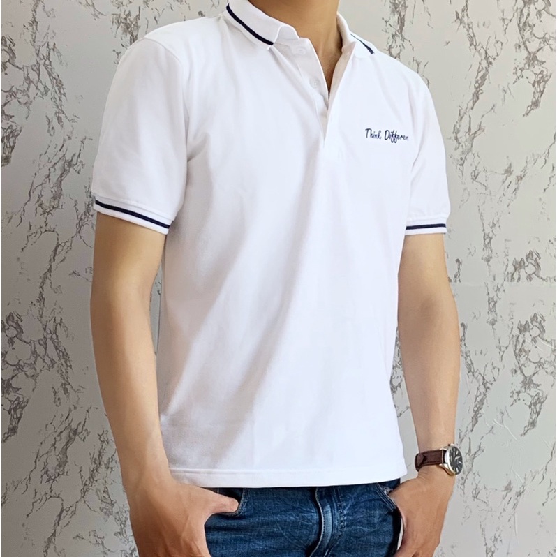 Áo Polo Cotton 80% thêu cách điệu sang trọng | BigBuy360 - bigbuy360.vn
