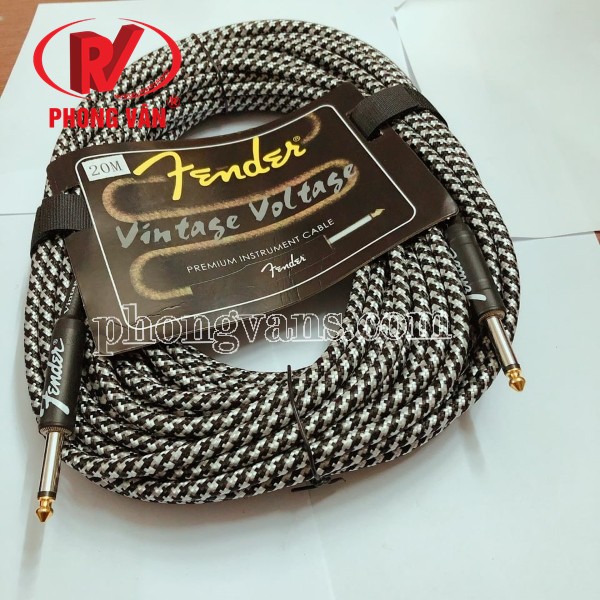 Dây kết nối guitar line jack Fender 20m