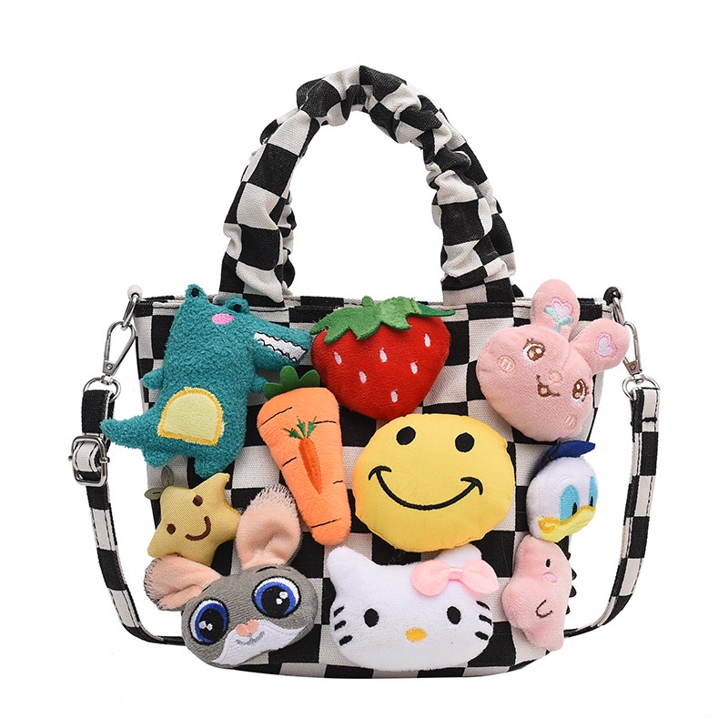 Túi đeo vai IELGY kiểu dáng hoạt hình dễ thương thời trang cho nữ