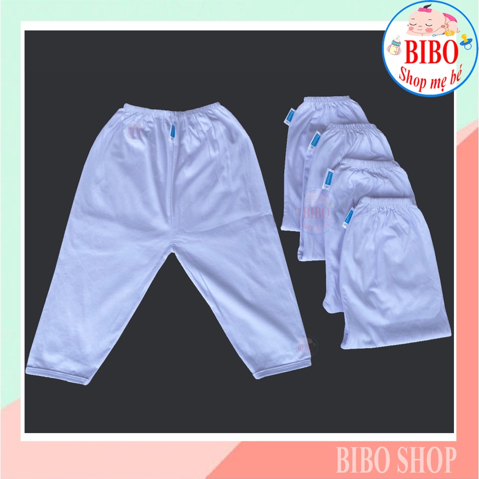 (30-50KG) Quần Dài Cotton Trắng Cho Bé Mặc Nhà, Quần Dài Mặc Mát, Chống Muỗi Đốt