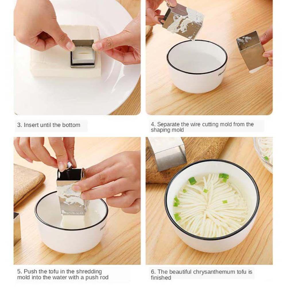 Dụng Cụ Cắt Đậu Phụ Bằng Thép Không Gỉ