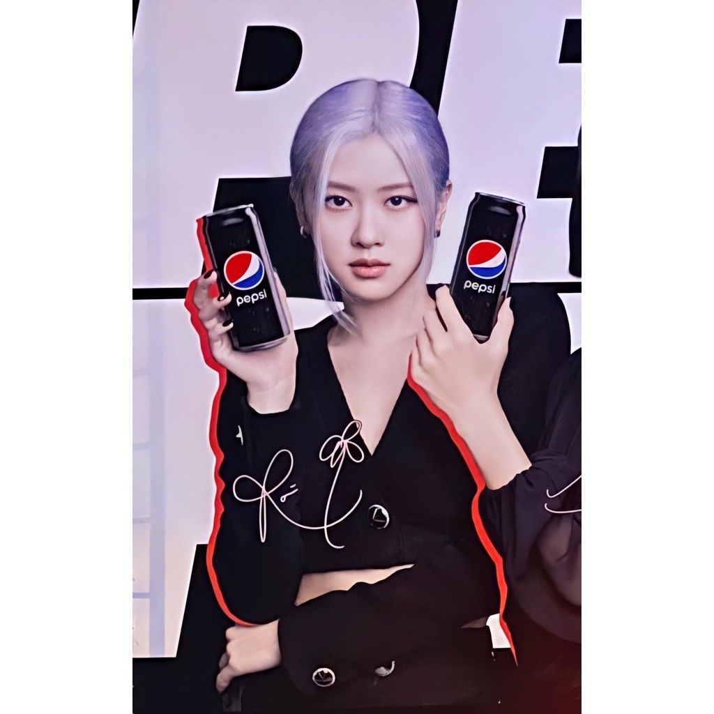 [Giao ngay] PEPSI BlackPink ROSÉ phiên bản giới hạn (Blue Edition) HÀNG SƯU TẦM