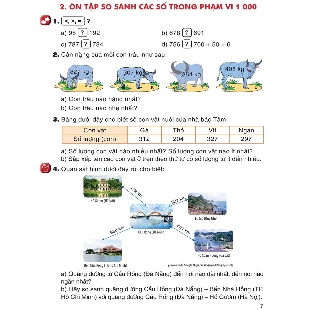 Sách Combo 2 cuốn - SGK Toán 3 Bình Minh - Tập 1 + Tập 2