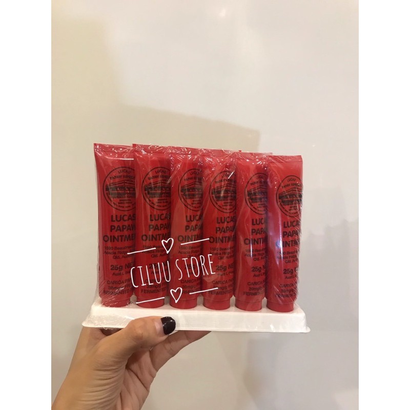 [Đủ Bill-Ciluu Store] kem đa năng Lucas Pawpaw Ointment 25g