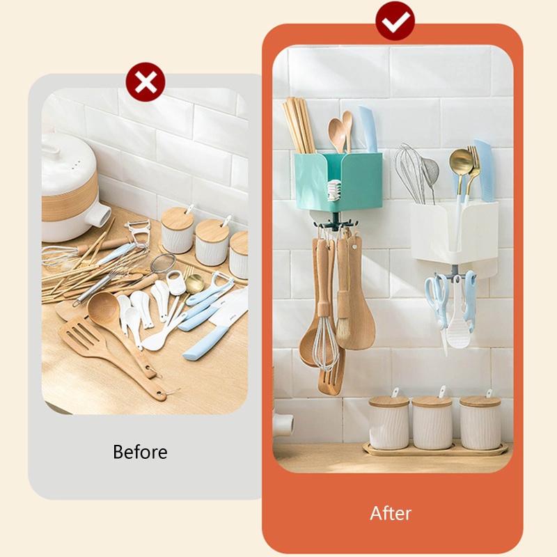 Giá Treo Muỗng Đũa Nĩa Tiện Dụng Cho Nhà Bếp