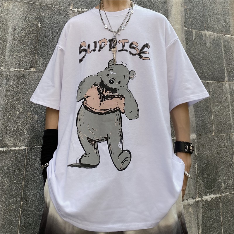 Áo thun nam nữ form rộng, áo phông tay lỡ ATL204 | BigBuy360 - bigbuy360.vn