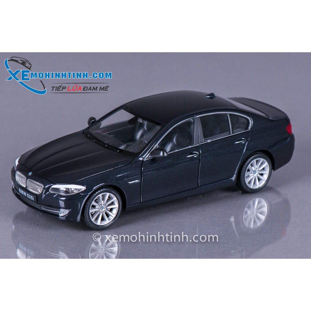 Xe Mô Hình Bmw 535I 1:24 Welly (Đen)