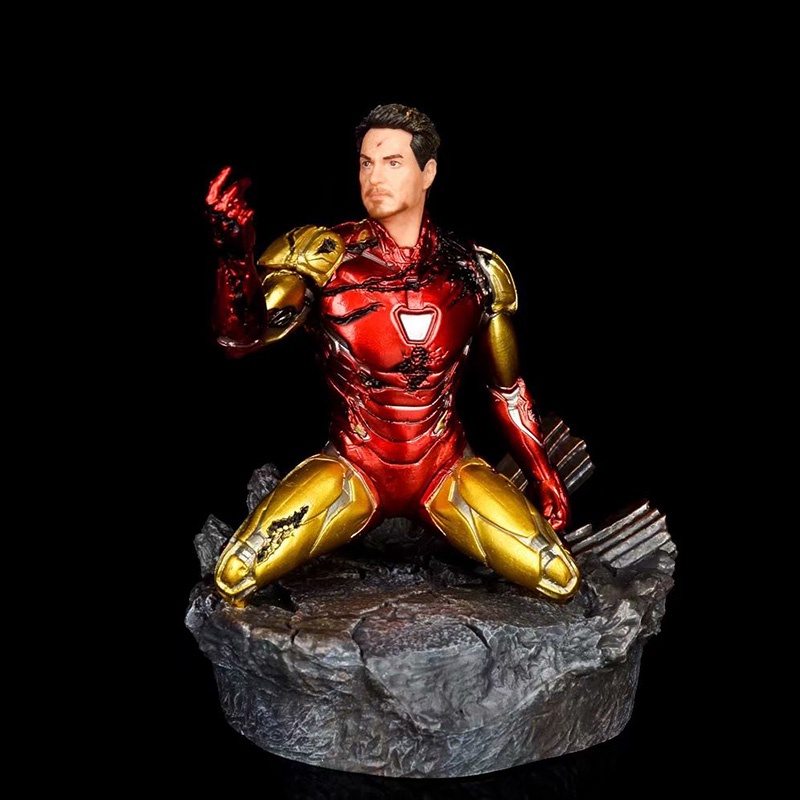 Mô hình Iron man Mk 85 End game búng tay tỉ lệ 1/10 - Avengers