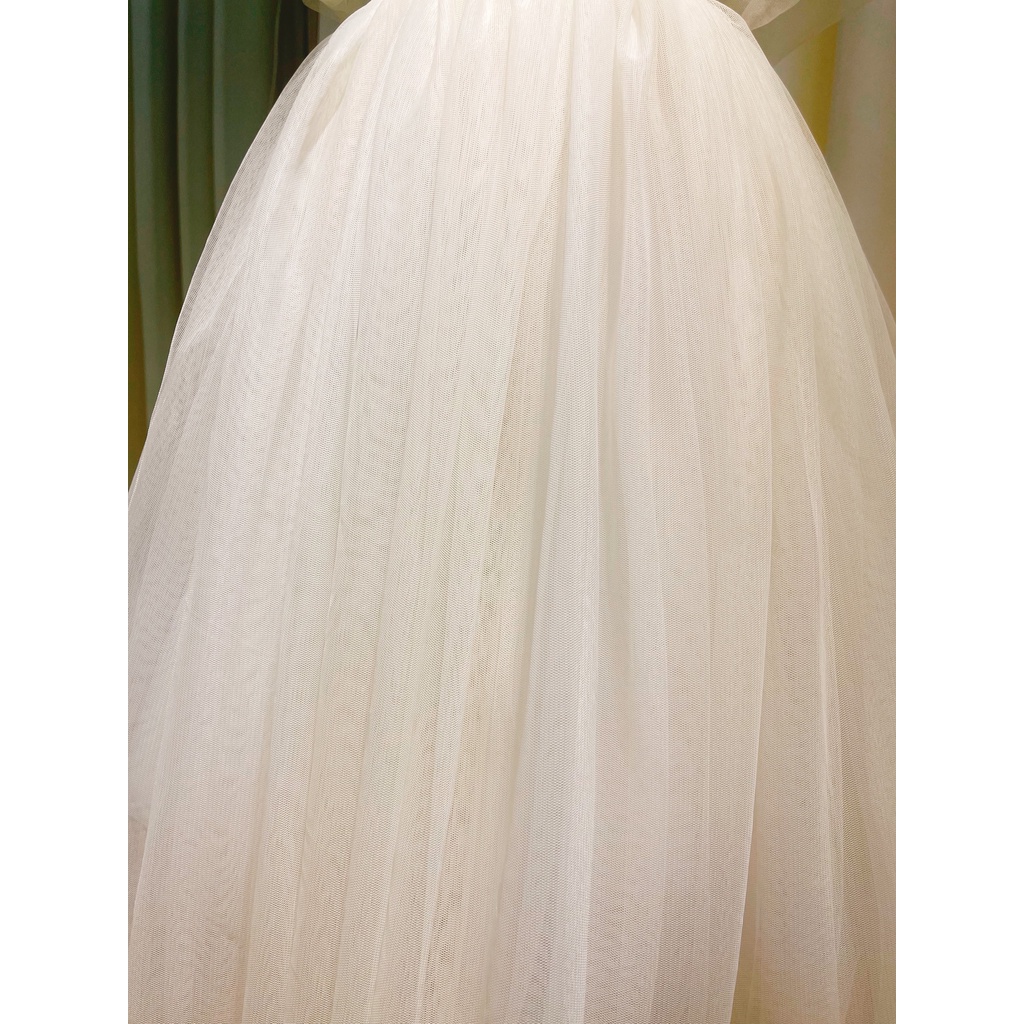 Đầm Voan Hoa Ngực Tiểu Thư Xinh Xắn Size 9-46kg Sora Chan - M096