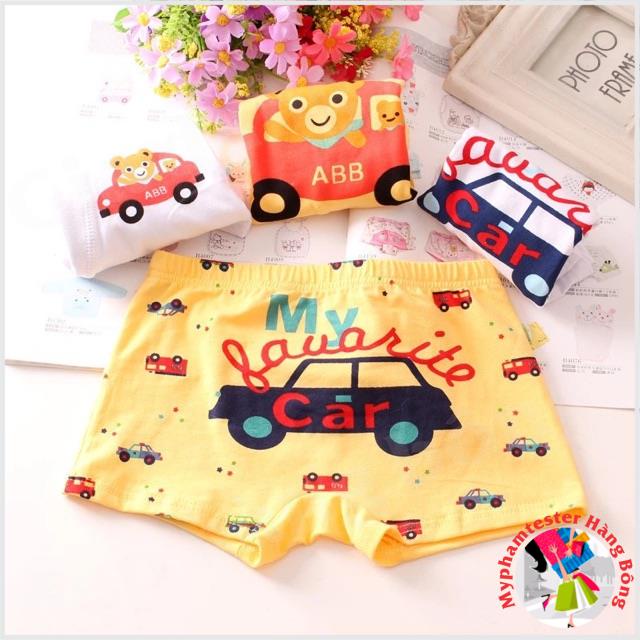 Quần sịp đùi cotton mềm cho bé trai