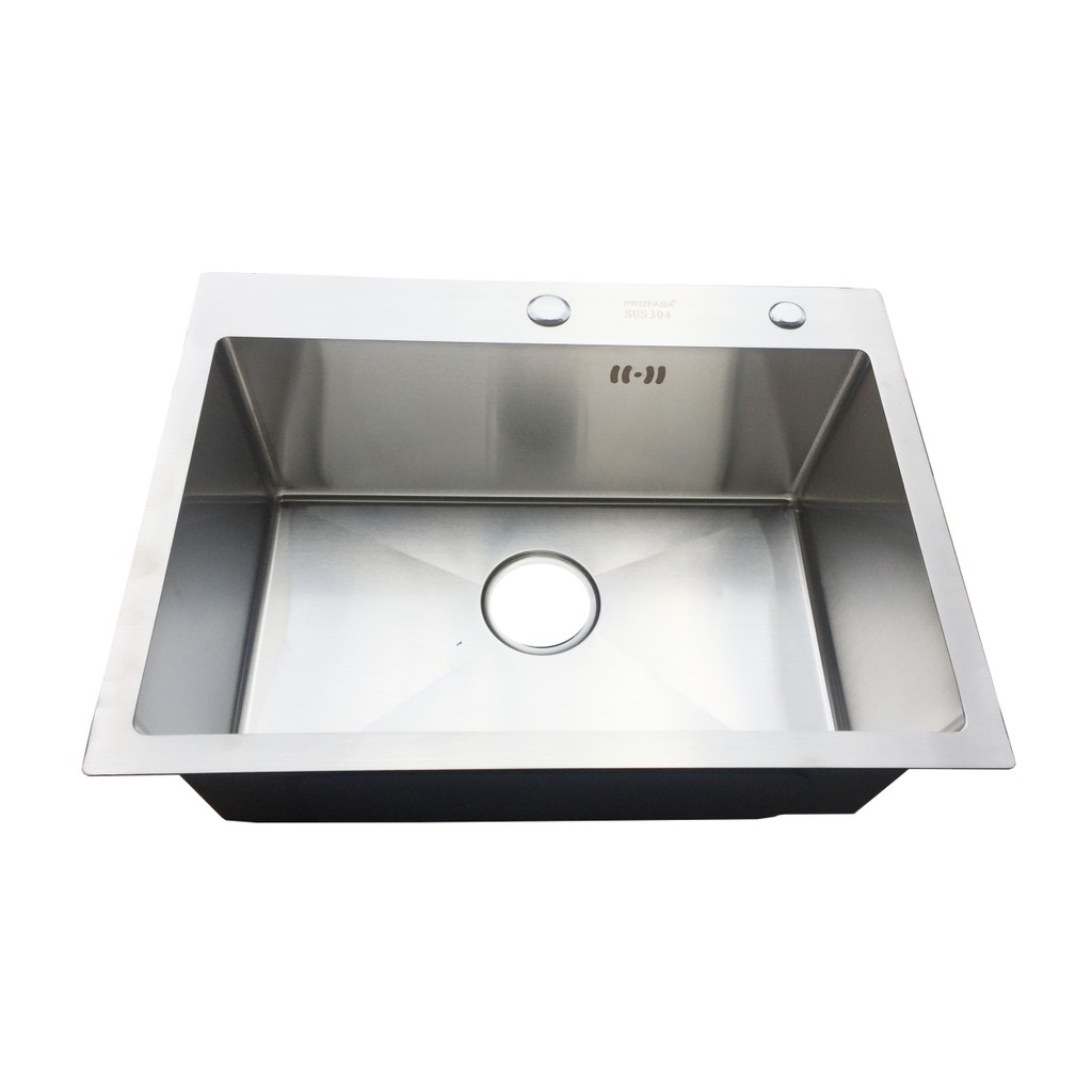 Chậu đúc 1 hố SUS304 6045