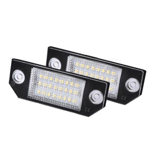 Ford Focus Chuyên Dụng Nổi Bật LED Biển Số Ánh Sáng Tập Trung MK2 Biển Số Đèn Ford Focus MK2 03-08 C