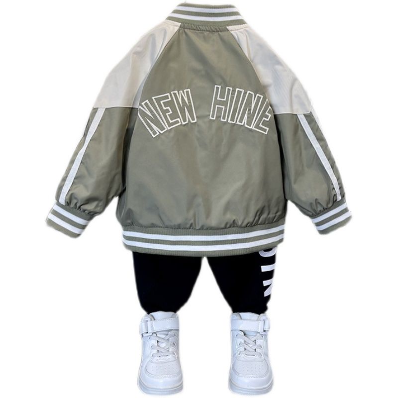 Áo Khoác Thời Trang Xuân Thu Dành Cho Bé Trai 2022