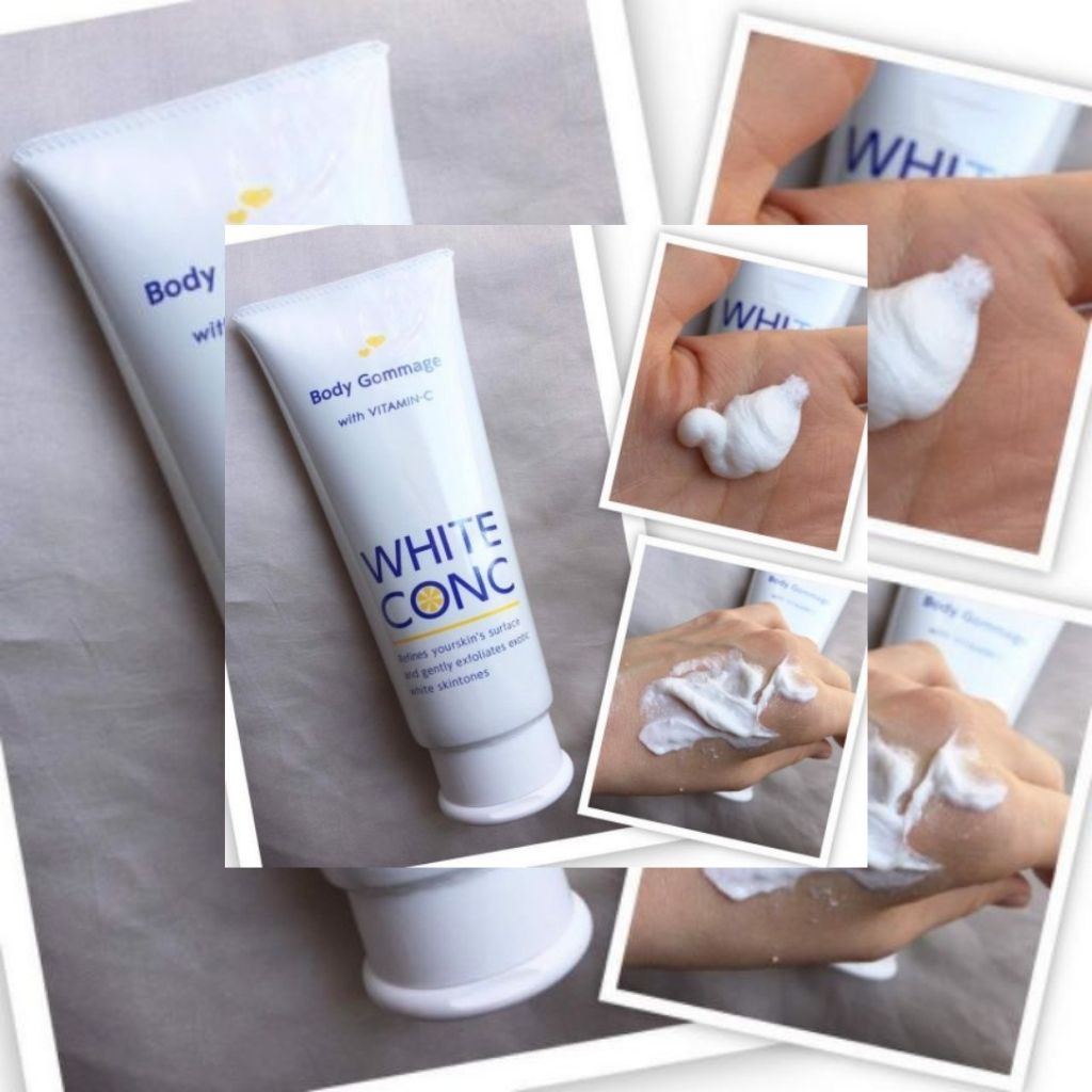 Tẩy Tế Bào Chết Toàn Thân Dưỡng Trắng Da White Conc 180gr