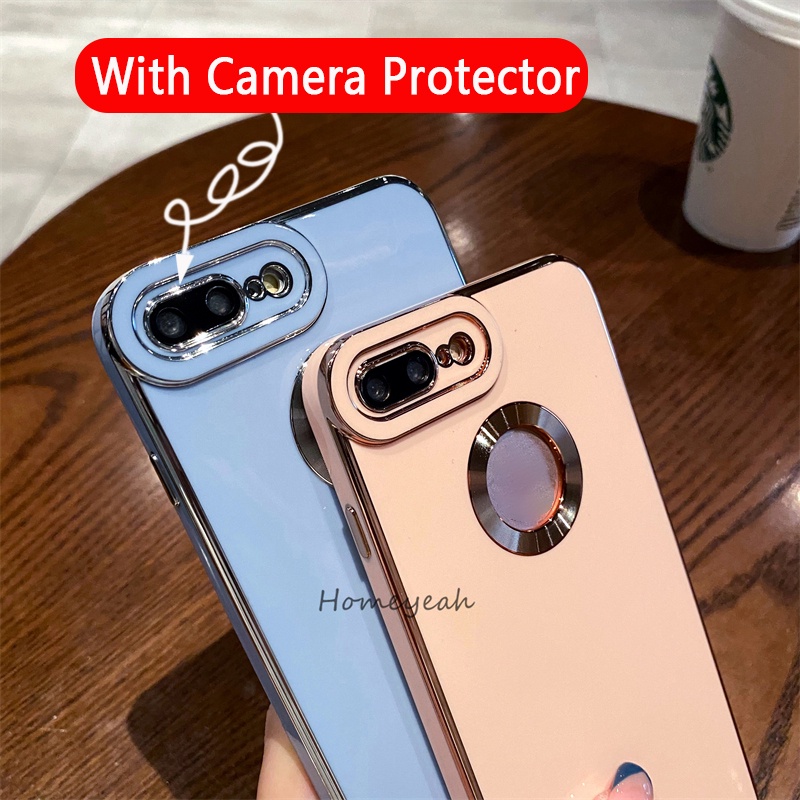 Ốp Điện Thoại Silicon Mềm Chống Sốc Bảo Vệ Camera Cho iPhone 7 8 Plus se 2020 2022 se2 X XR Xs Max 11 Pro
