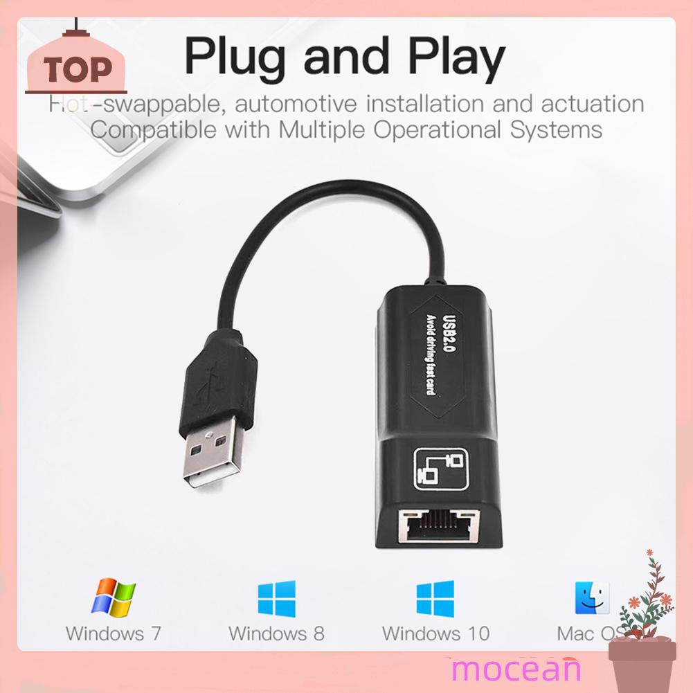 Đầu Chuyển Đổi Usb 2.0 Sang Rj45