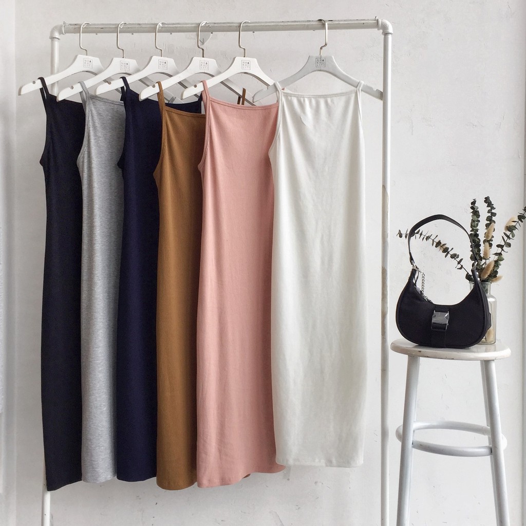 [Mã FATHANG5 giảm 10K đơn 50K] Đầm yếm thun maxi TK - DTK124 | BigBuy360 - bigbuy360.vn