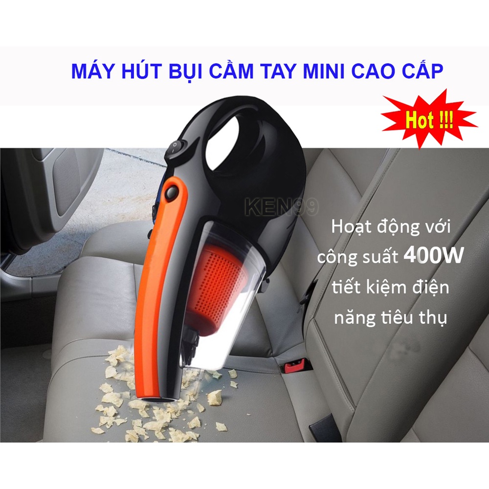 Máy hút bụi 0.6L (3C) Công Suất Hút Bụi 600W, Hút Nhiều Bụi Bẩn, Thiết Kế Nhỏ Gọn Dễ Dàng Di Chuyển