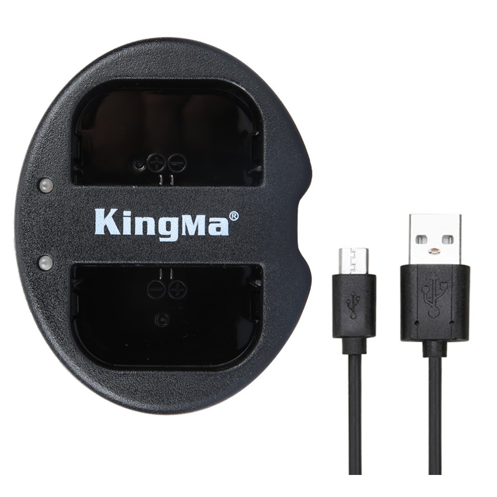 Sạc đôi Kingma LP-E6 Canon