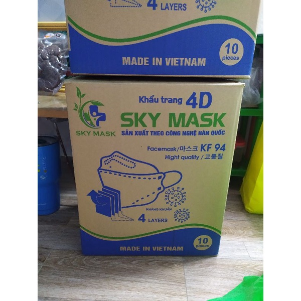 Khẩu trang KF94 Sky Mask tiêu chuẩn Hàn Quốc