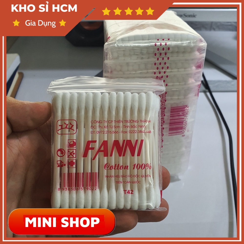 Tăm Bông Ngoáy Tai Vệ Sinh Tai Fanni MINISHOP H059