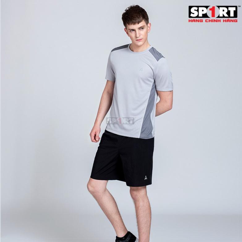 HOT Hot (Bil fom) Áo T-shirt phối lưới Ghi Nam AM TS04 ak34 : ' 2021 L : . ^ '