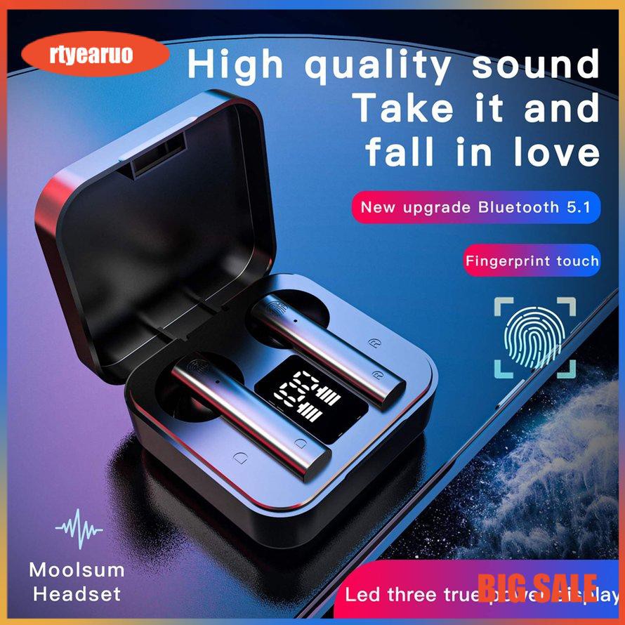 Tai Nghe Không Dây Bluetooth 5.0 BOSE Air2s TWS Màn Hình Kỹ Thuật Số