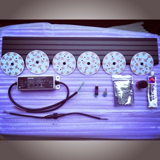 Combo vật tư chế đèn led wrgb 60cm