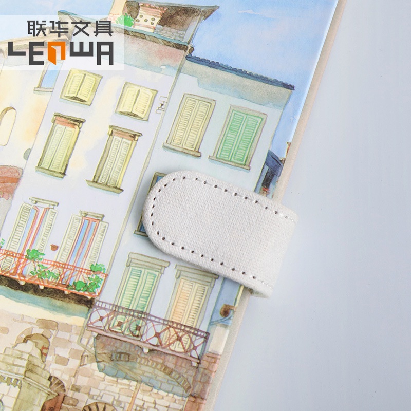 Sổ tay vintage journal ghi chép B6 bìa cứng có dây vải cài khóa từ tính với nhiều mẫu bìa đẹp mắt 256 trang