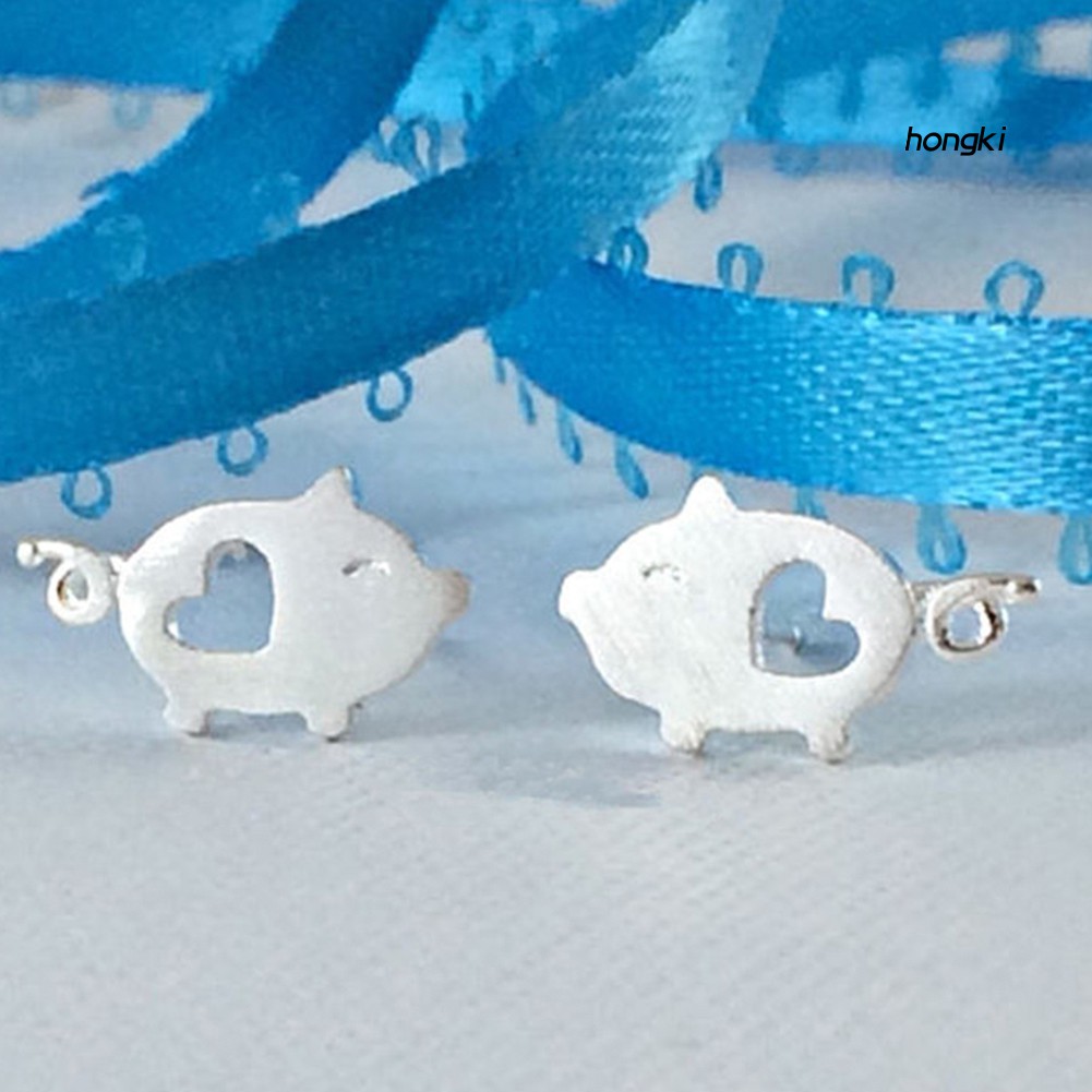 Hoa Tai Hợp Kim Hình Chú Heo Dễ Thương Thời Trang Cho Nữ