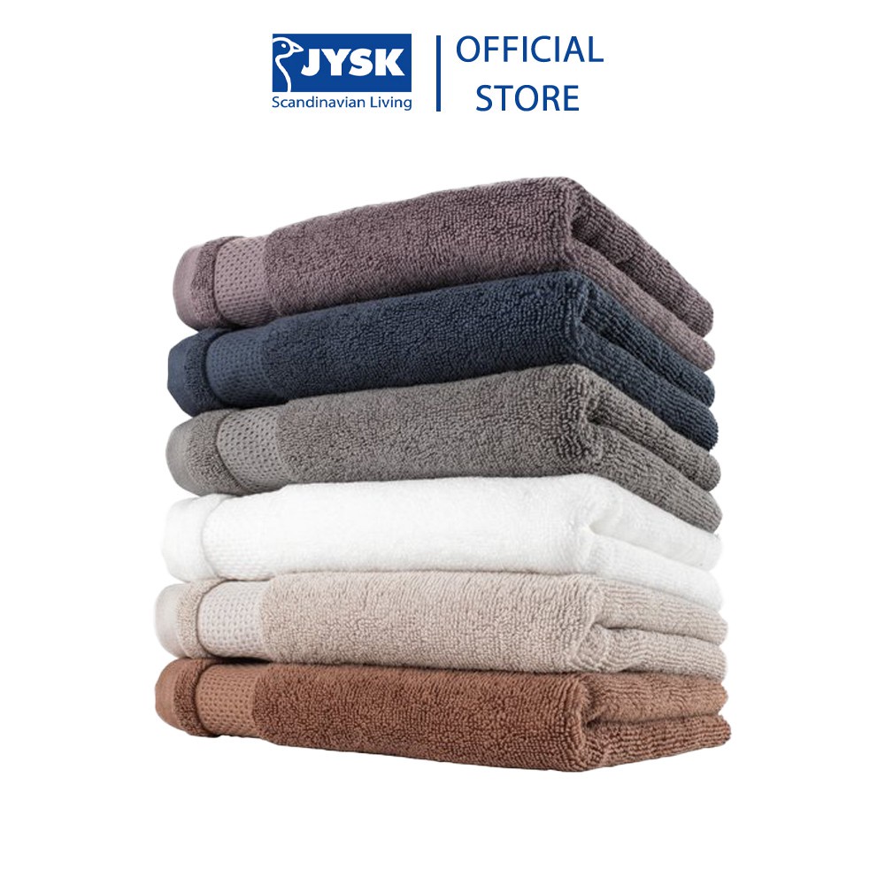 Khăn tắm cotton | JYSK Nora | 50x100cm | Nhiều màu