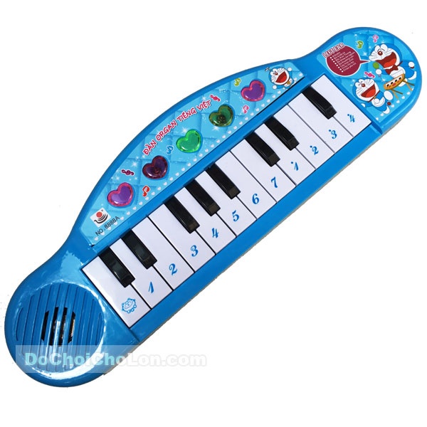 Đàn chơi đàn Organ Doraemon có nhạc tiếng Việt cho bé