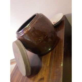 Khạp sành truyền thống cao 18cm/lu khạp kiệu