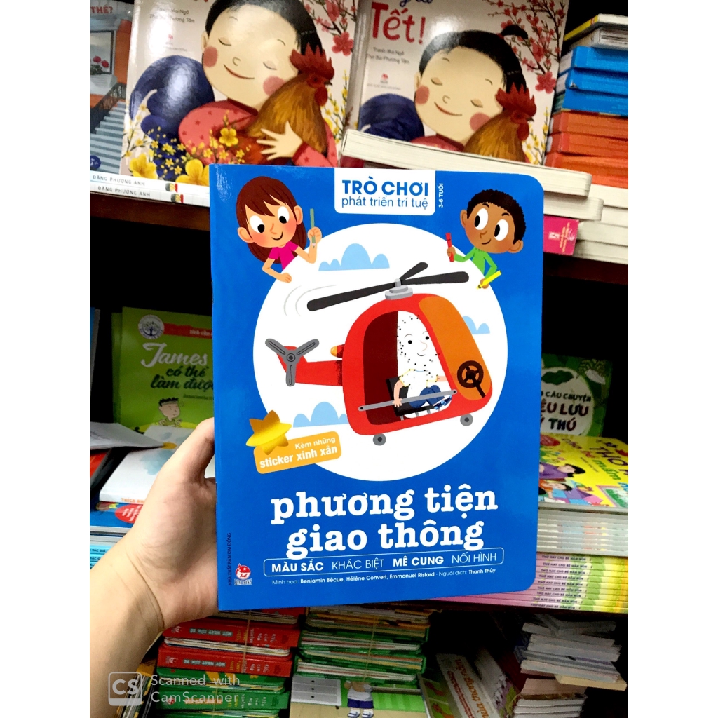 Sách - Trò Chơi Phát Triển Trí Tuệ: Phương Tiện Giao Thông