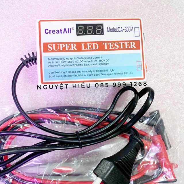 Thiết bị module đồng hồ kiểm tra test điện áp hiển thị led CA 300V