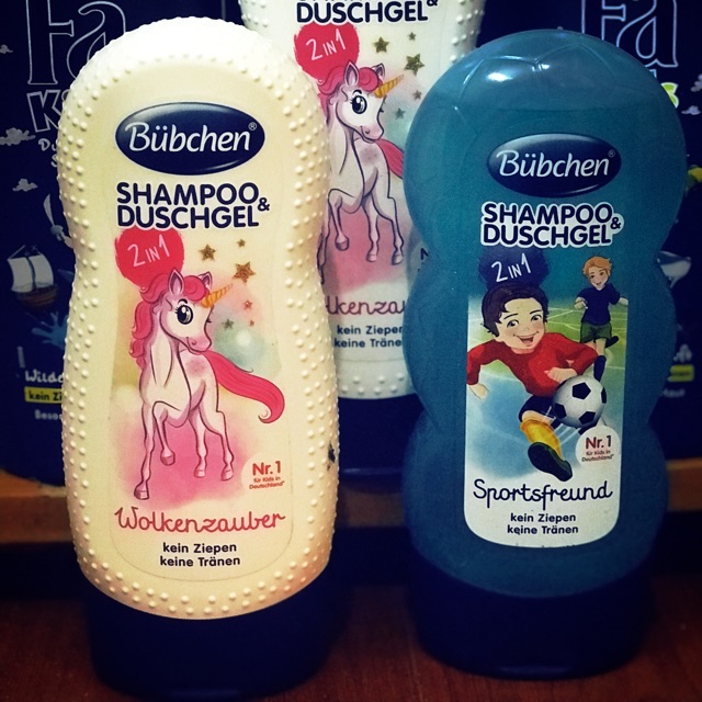 Sữa tắm gội trẻ em 2in1 👉BUBCHEN-nội địa ĐỨC