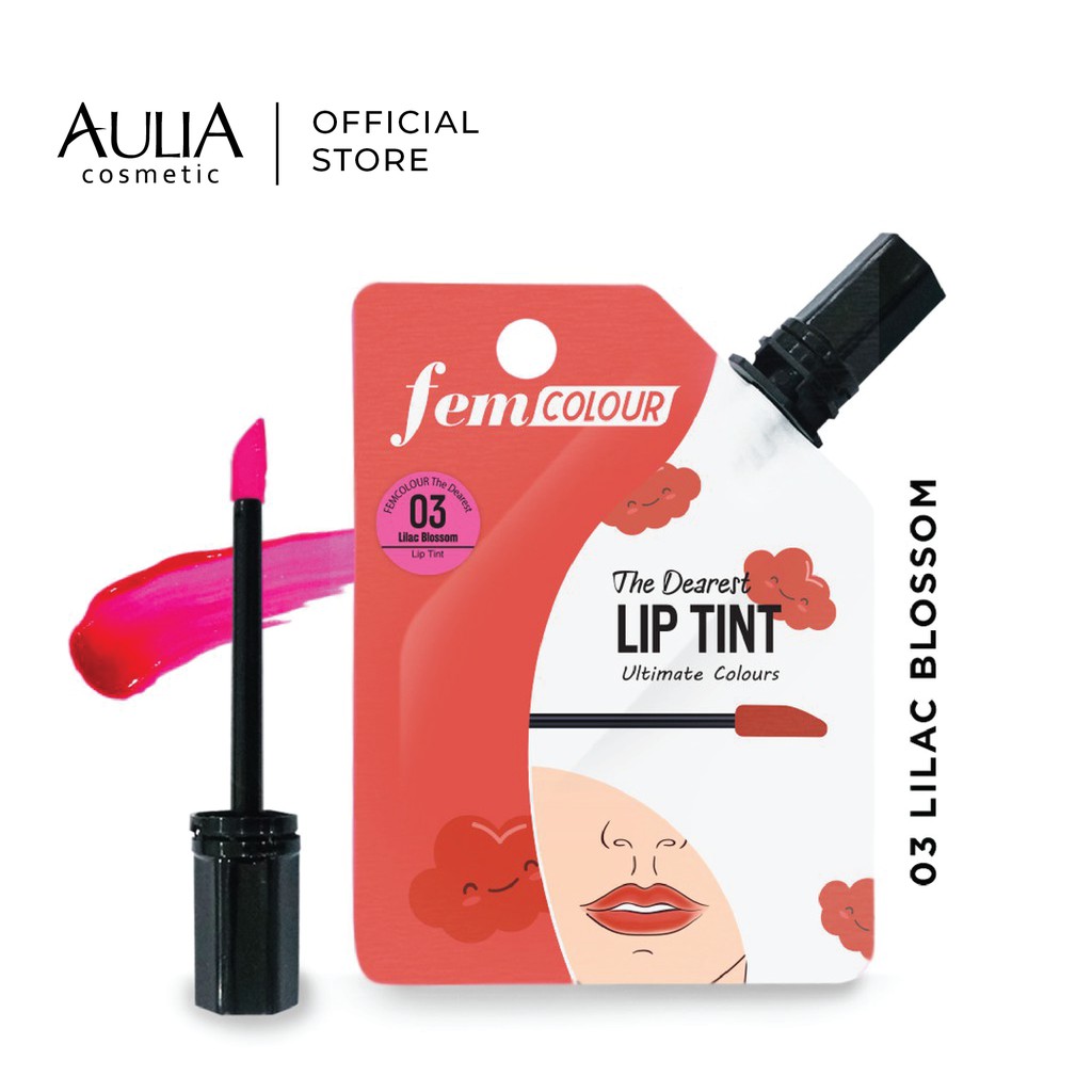 (Hàng Mới Về) Son Tint Lâu Trôi Màu Sắc Thời Trang Thương Hiệu Fem | BigBuy360 - bigbuy360.vn