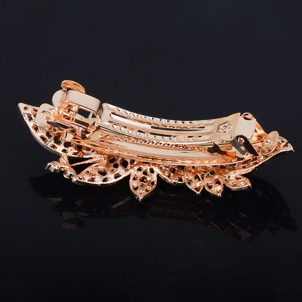 Kẹp Tóc Đuôi Ngựa Hình Bướm Phong Cách Vintage Thanh Lịch Giá Đỡ