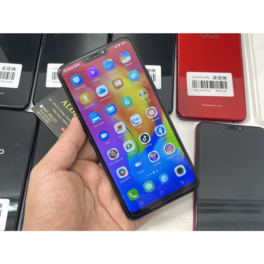 Điện thoại cảm ứng giá rẻ Vivo Y83 Ram 4G Bộ Nhớ 64G Chơi Game Nặng Thoải Mái Màn hình 6.22inch bảo hành 6 tháng