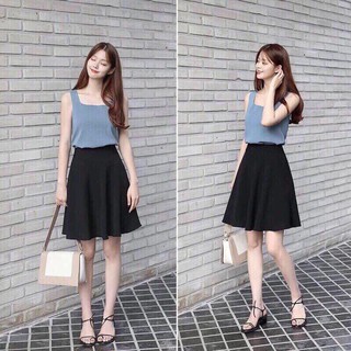 Chân váy xòe quảng châu siêu xinh