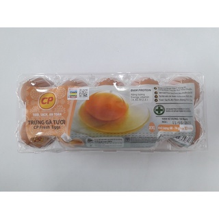 Trứng gà CP (Vĩ 10 trứng)