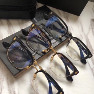 Kính gọng CHROME HEART frame JAPAN Cao cấp - logo bạc 925 Siêu cấp