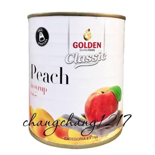 Đào ngâm đào lon golden / 820gr