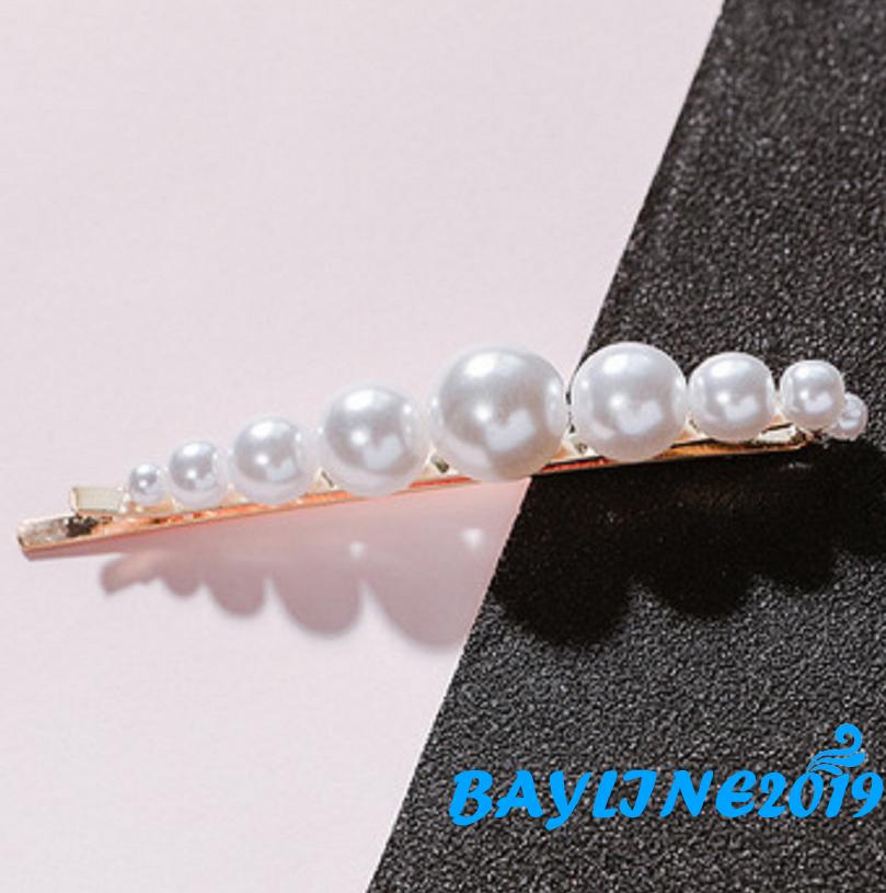 Kẹp tóc đính ngọc trai thời trang cho nữ