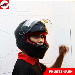 Mũ bảo hiểm fullface EGO E7 - Đen nhám