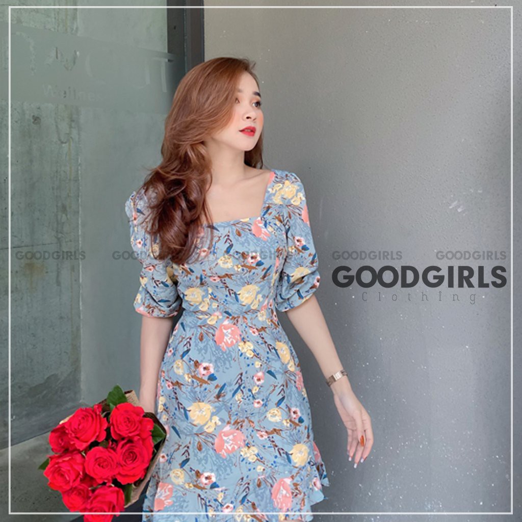 Đầm Bông Nhí Thương Hiệu GOODGIRLS Cao Cấp, Dáng Xoè ,Kiểm Hàng Trước Khi Thanh Toán, Đổi Trả Nhanh Chóng