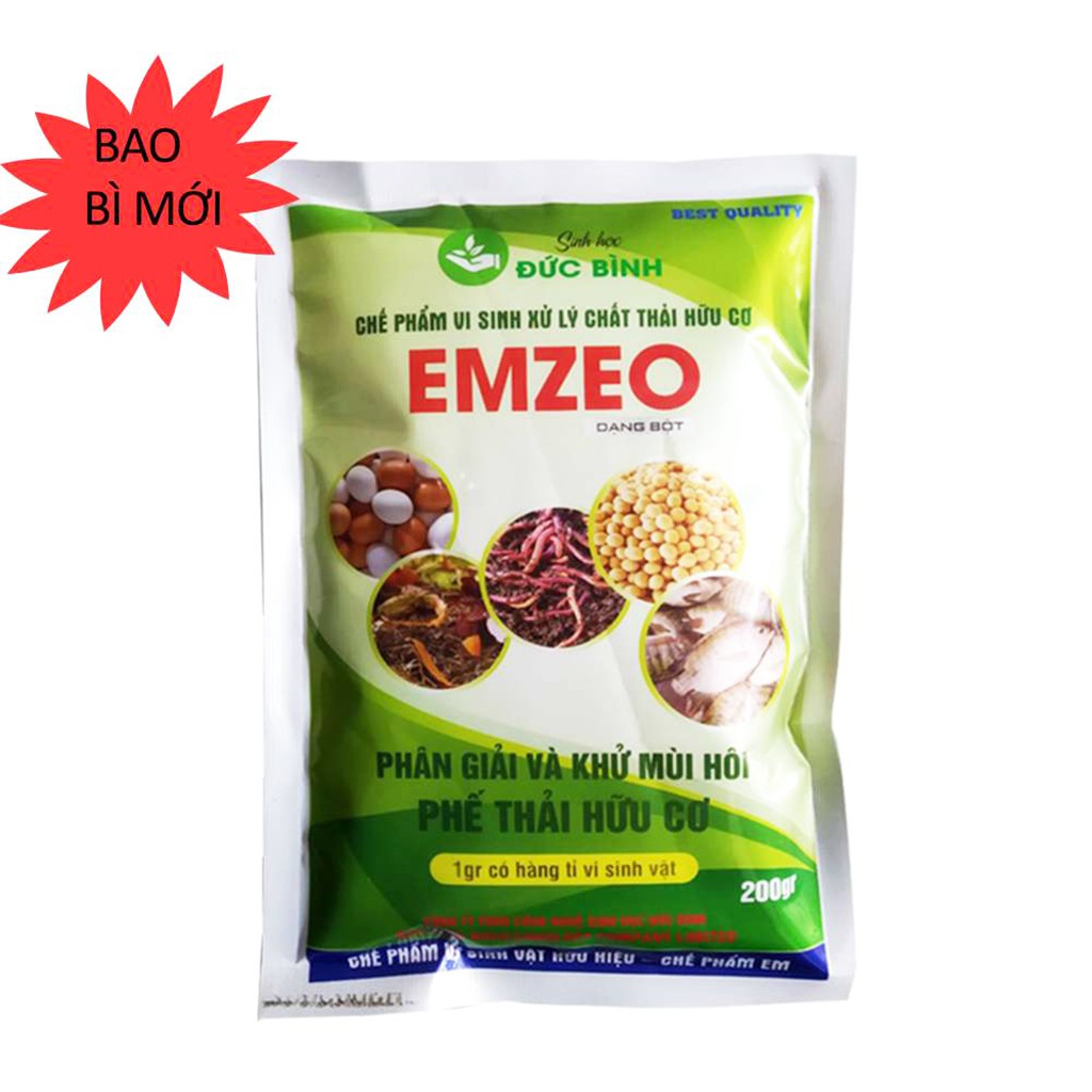 Combo 5 Gói Chế Phẩm EMZEO Khử Mùi Hôi