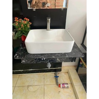 Kệ lavabo đá, bàn đá lavabo