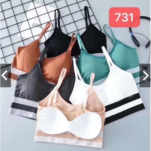 ÁO tập -BRA TẬP gym, có đệm ngực mã 731